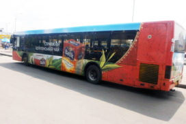 Виготовлення реклама на автобусах