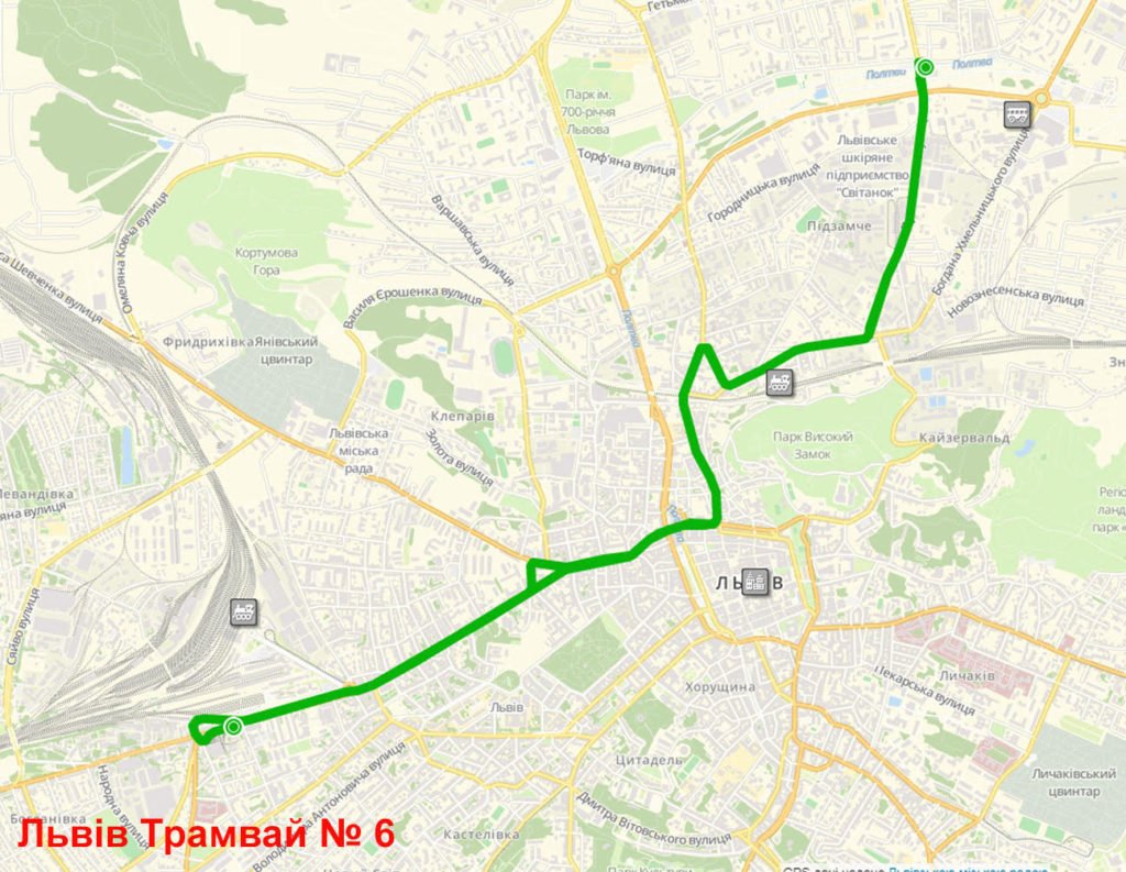 Трамвай 6 Львів