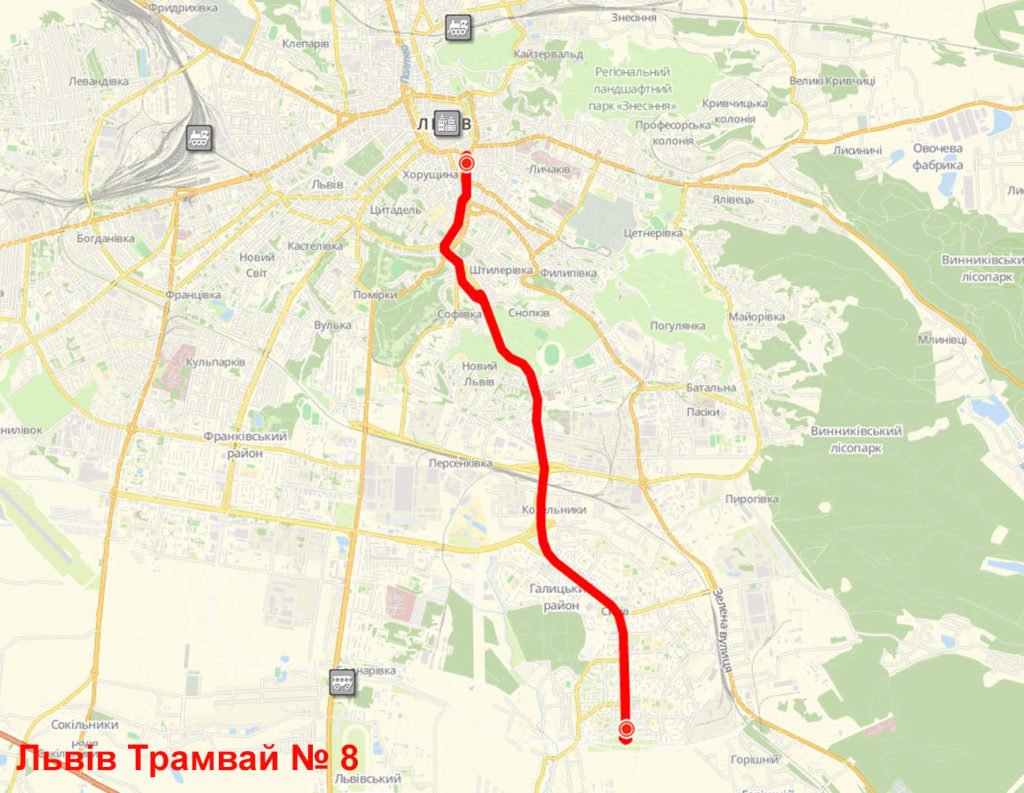Трамвай 8 Львів