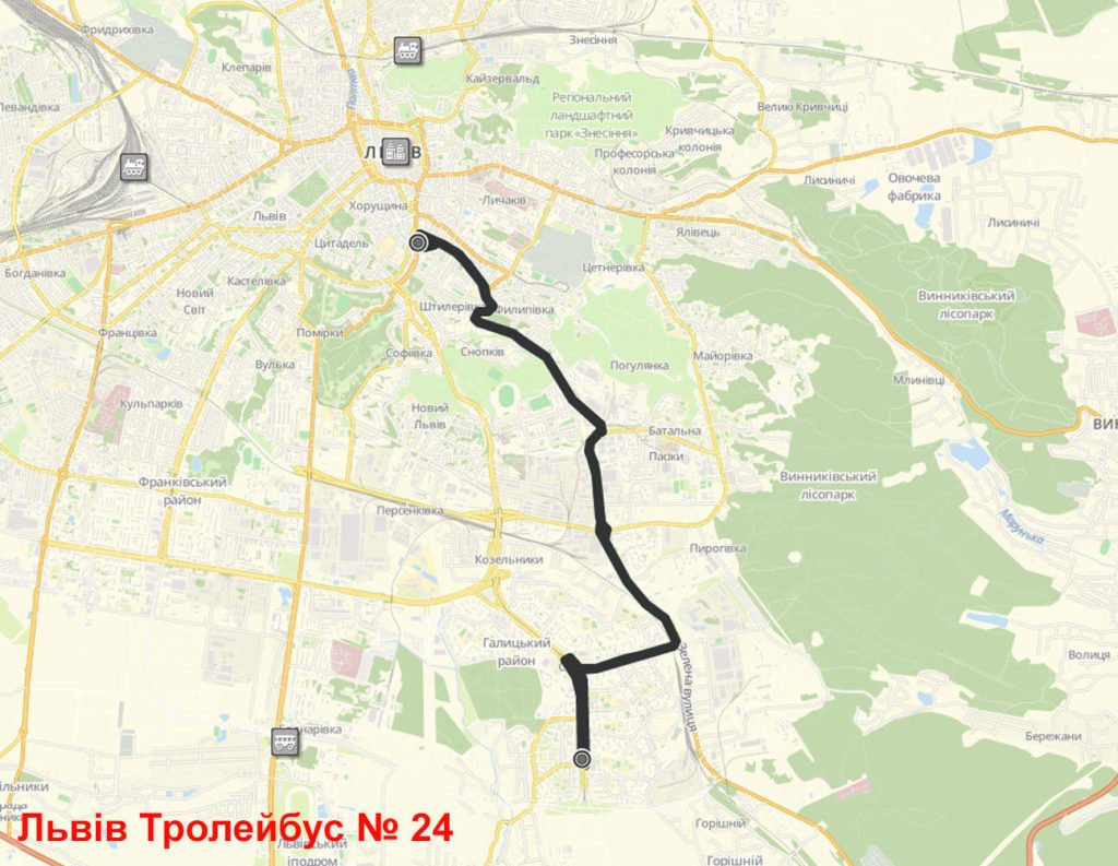 Тролейбус 24 Львів