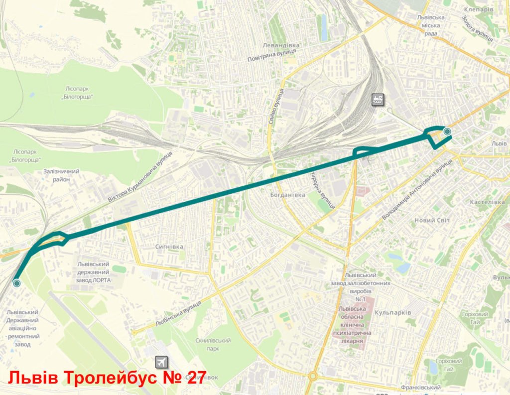 Тролейбус 27 Львів