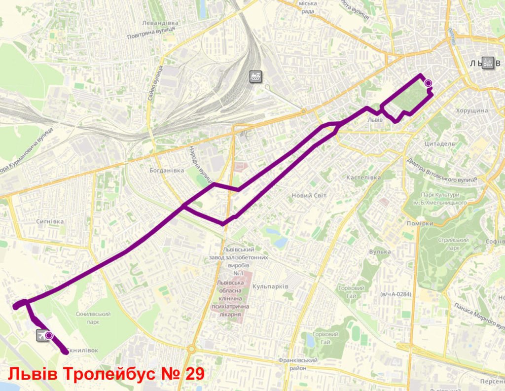 Тролейбус 29 Львів