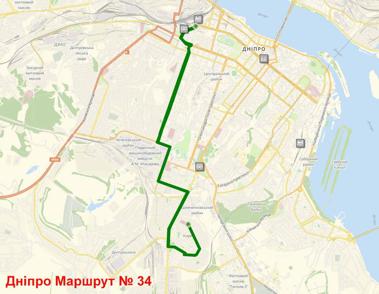 Маршрут 34 краснодар